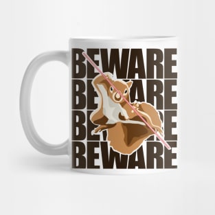 Beware Fox Eastern Gray Japanese Squirrel Lover Squirrel Mug